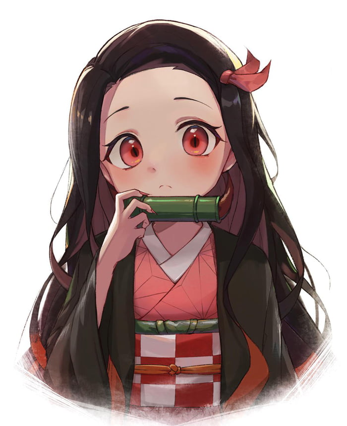 Nezuko without the bamboo - 9GAG