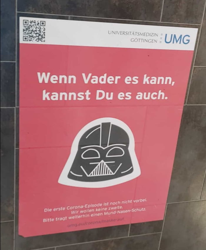 Vader wears a mask 9GAG