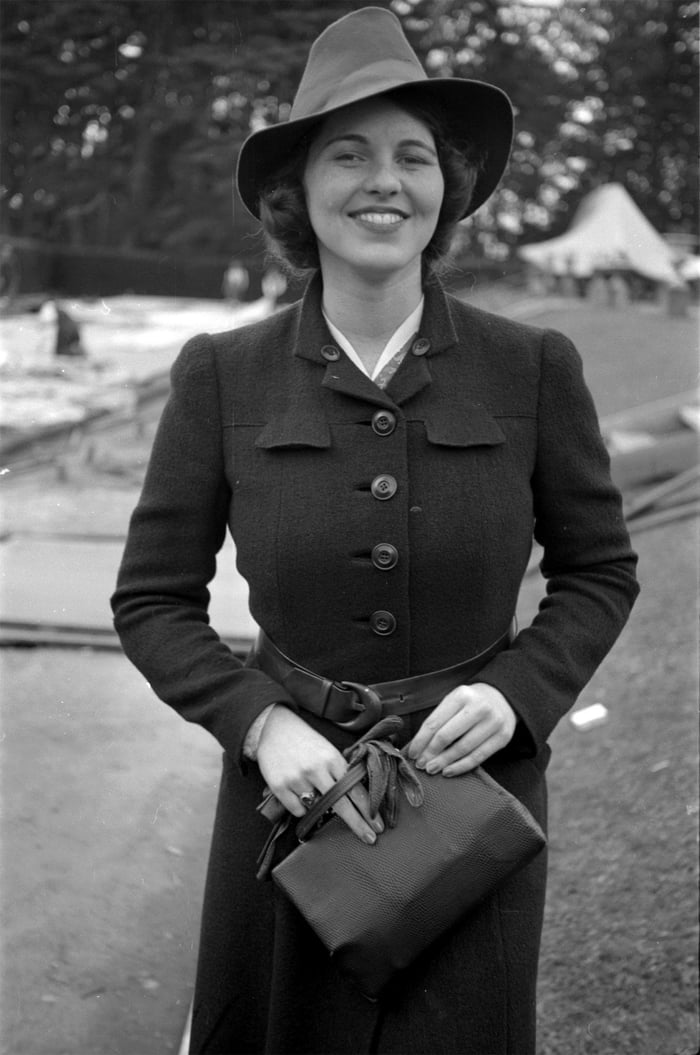 Rosemary Kennedy, sister of John F Kennedy, pictured in 1938. In 1941