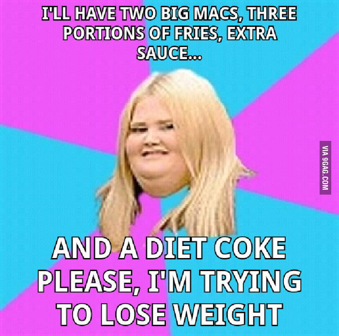 Fat girls be like - 9GAG.