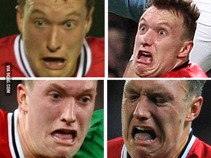 The many faces of Manchester United player, 