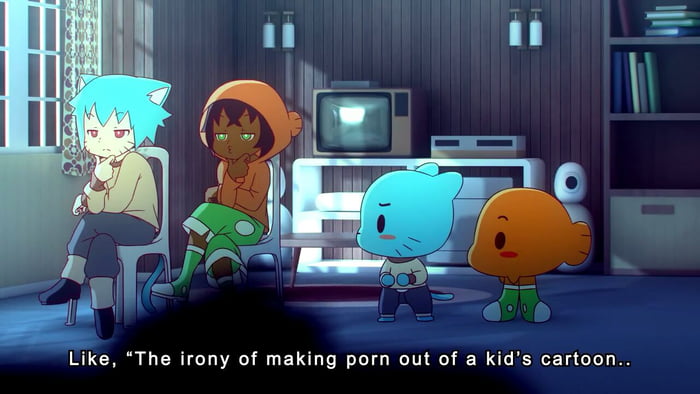This is an actual cartoon porno on pornhub. - 9GAG