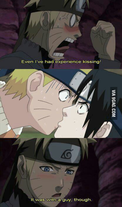 Naruto S First Kiss 9gag