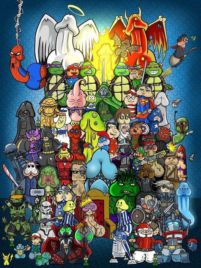 Rule 34 alien. All Heroes Wallpaper.