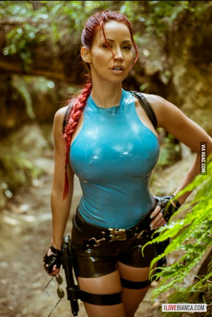 Bianca Beauchamp As Old School Lara Croft Bianca Beauchamp As Old School Lara Croft