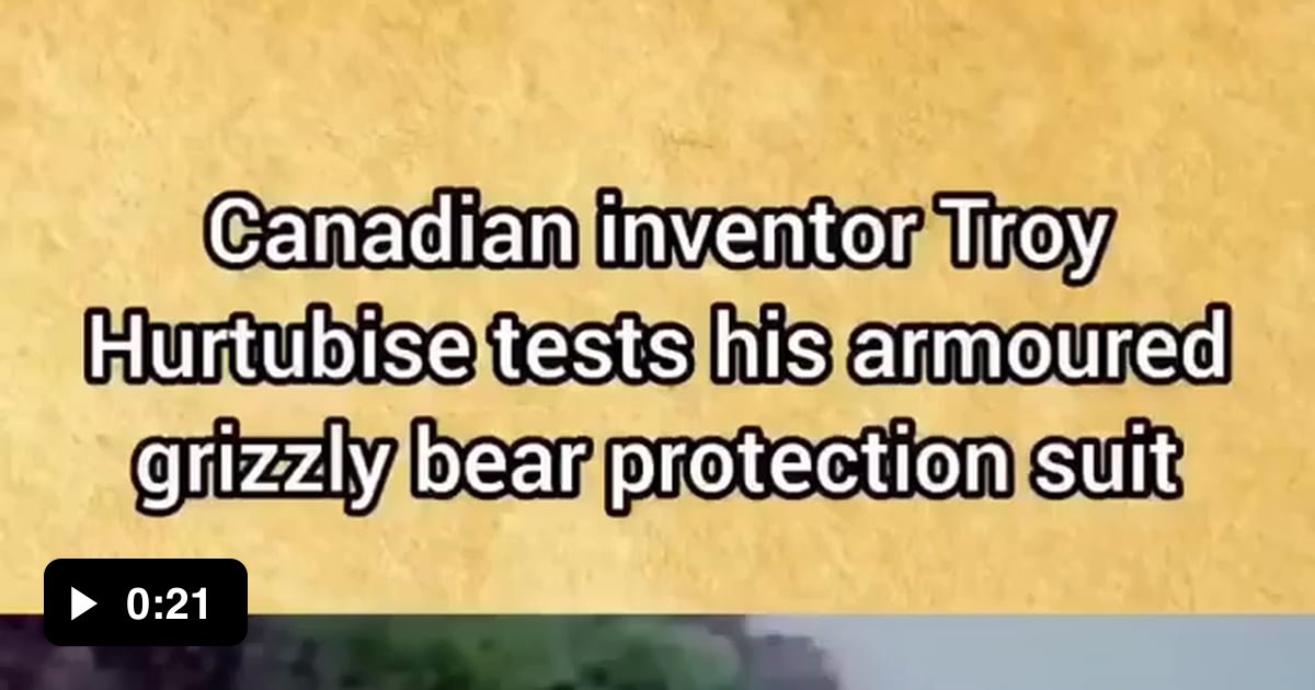 Armored Grizzly Bear Protection Suit 9GAG