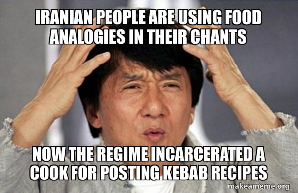 Qasem Kotelett likes rice with herbs. - 9GAG