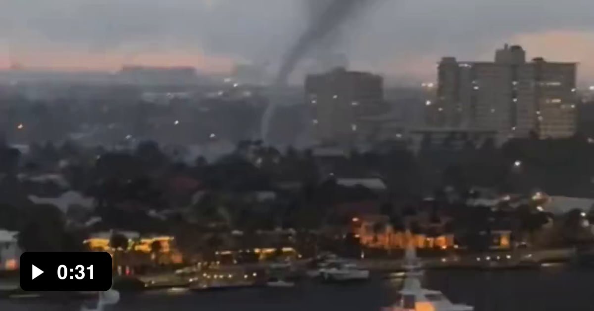First tornado of 2024 in the USA. On January 7, a tornado passed