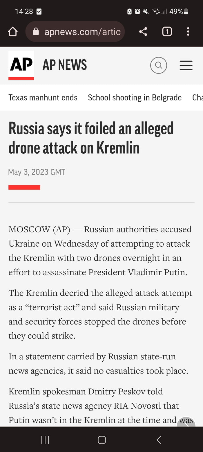 Drones Over Kremlin 9GAG