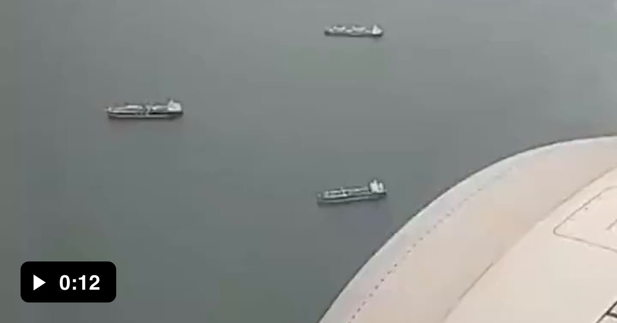 The water level around the Panama canal has dropped due to drought