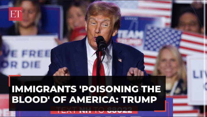 Trump Just Casually Echoing Hitler Rhetoric That Immigrants Are ...