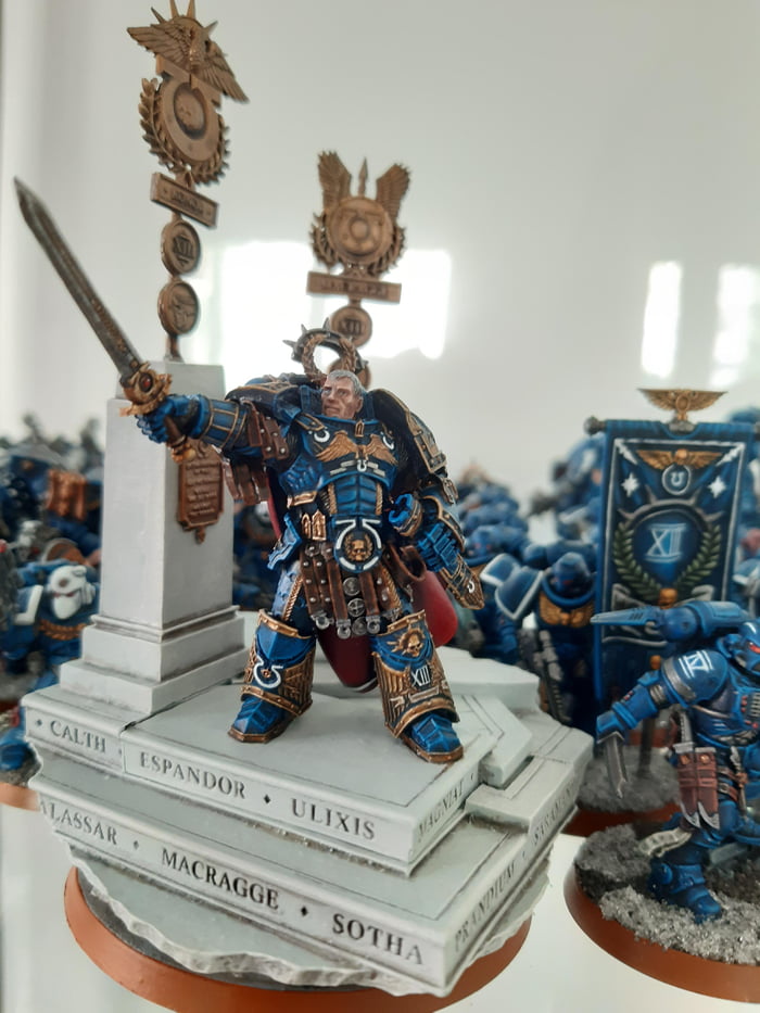 Finished painting 30k Guilliman today! - 9GAG