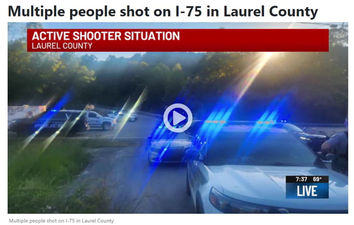 Multiple people shot on I-75 in Laurel County - 9GAG