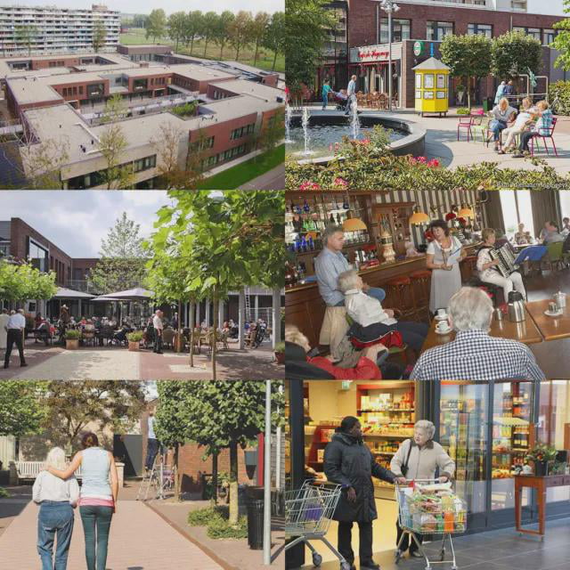 Are there normal houses like a christmas village