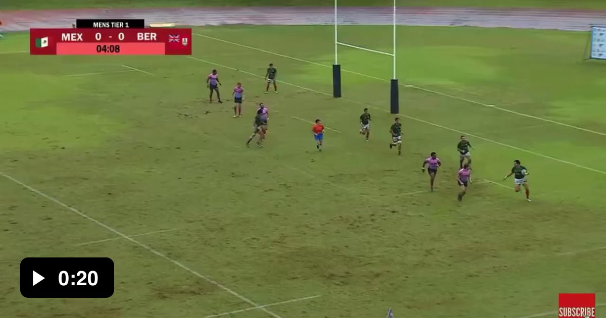 Mexico vs Bermuda rugby match - 9GAG