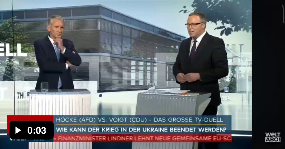 Herr Voigt Sie Geben Den Harten Hund Der Cdu Der Eine Null Toleranz