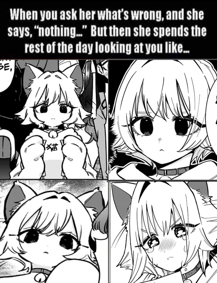 Nothing is wrong she says… - 9GAG