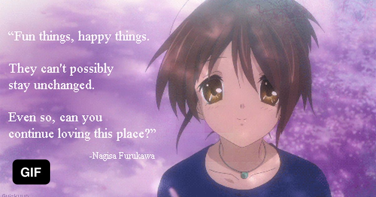 ~ Furukawa Nagisa ~ - 9GAG