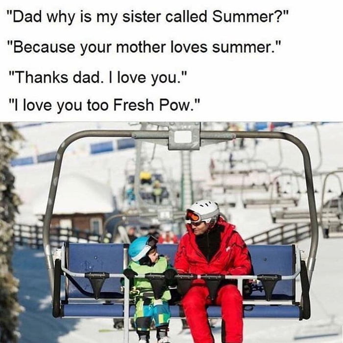 Skiing Memes Are A Thing 9gag