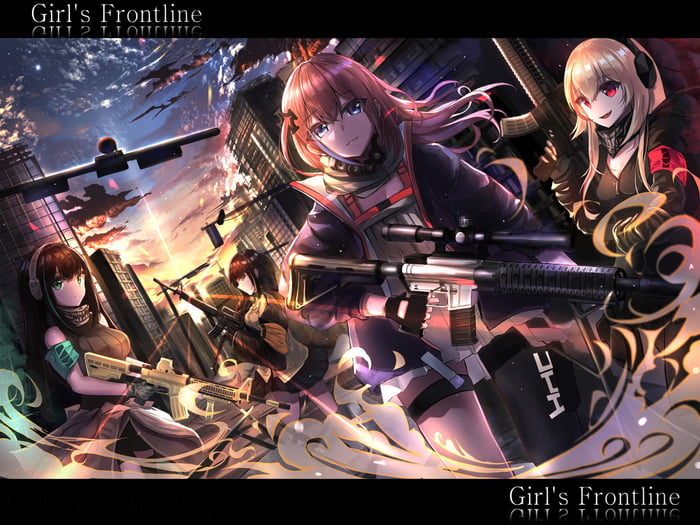 Girls Frontline Wallpaper No.3: Team AR - 9GAG