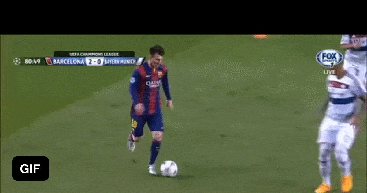 Messi #39 s Dribble #39 Ankle Breaking #39 Boateng 9GAG