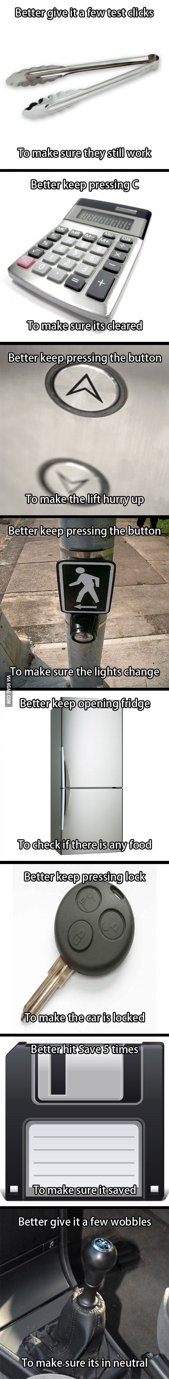 Things we all do...