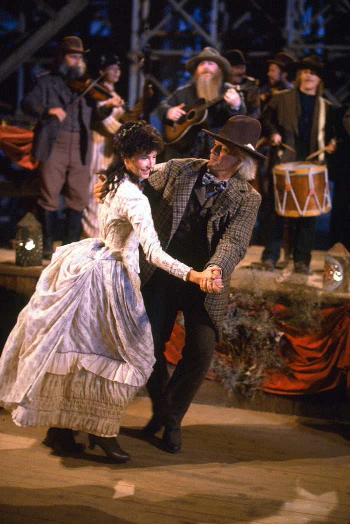 Mary Steenburgen and Christopher Lloyd take to the dance floor in Back