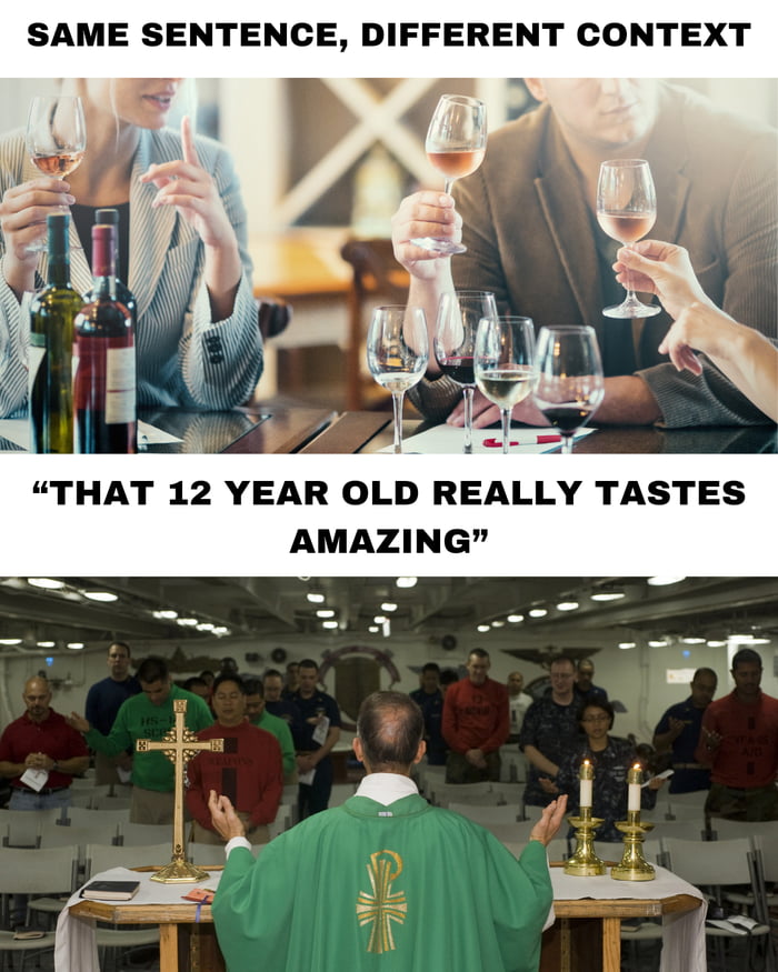 Same Sentence Different Context 9GAG
