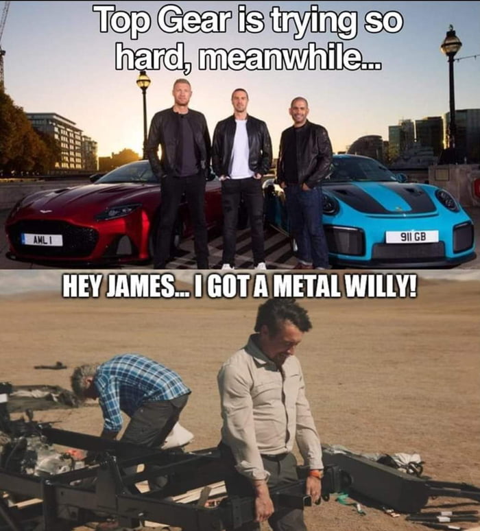 Top Gear to no gear. - 9GAG