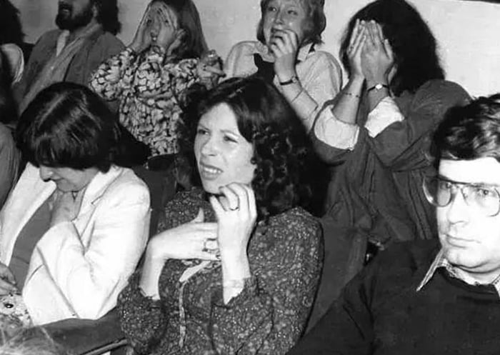 A test audience reacting to the Chestburster scene in Alien, 1979 - 9GAG