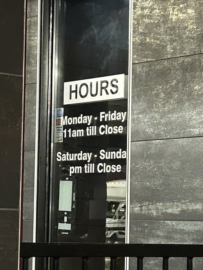 But… when do they close? 9GAG