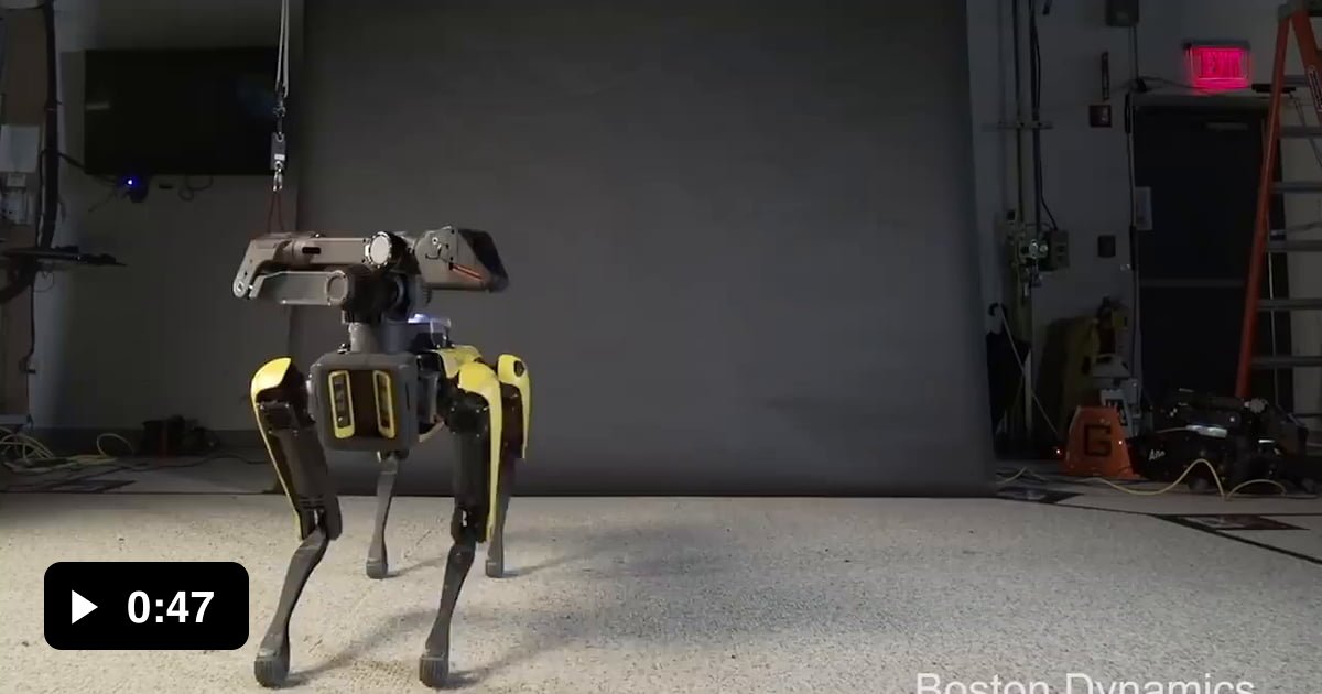 Boston Dynamics Robot Dancing To Uptown Funk 9GAG