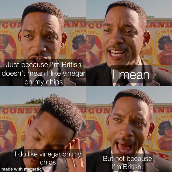 And not just the chips, the crisps too! 9GAG