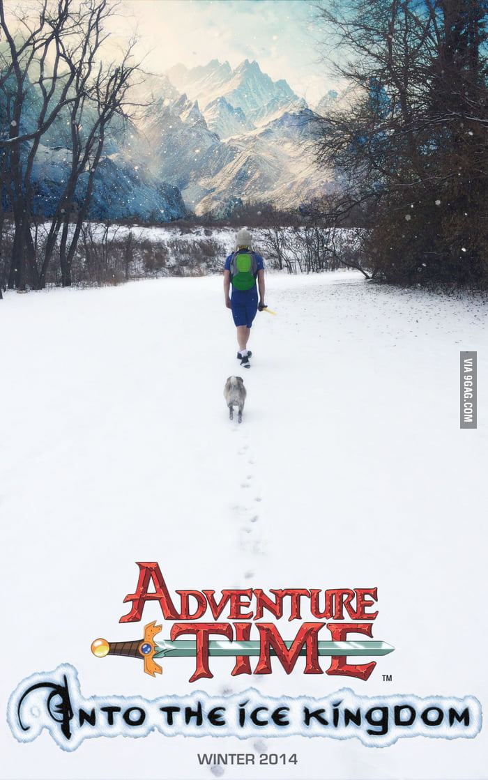 An Adventure Time movie poster - 9GAG