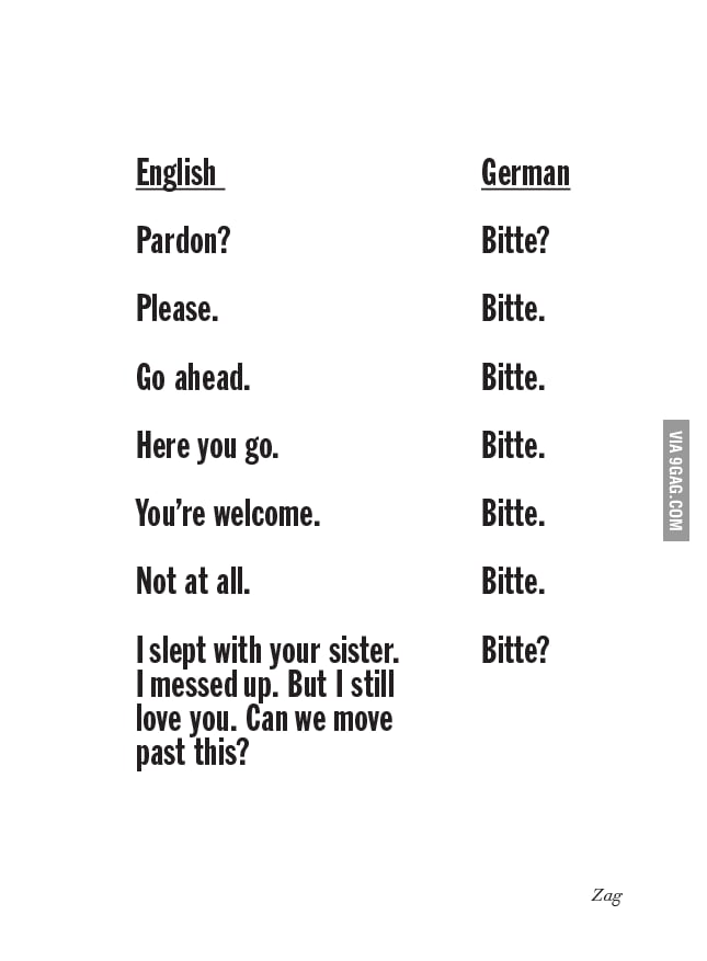 Bitte!?. - 9GAG