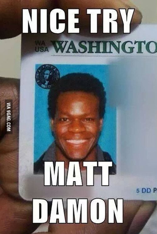 Fake Id Black Guy