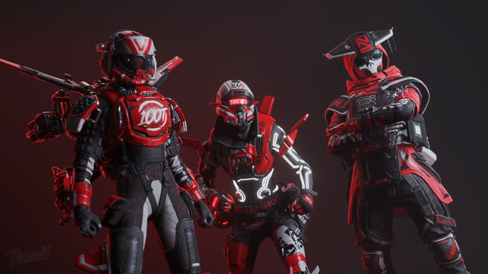 FREE TO USE Background +++ 100 Thieves Custom Recolors - 9GAG
