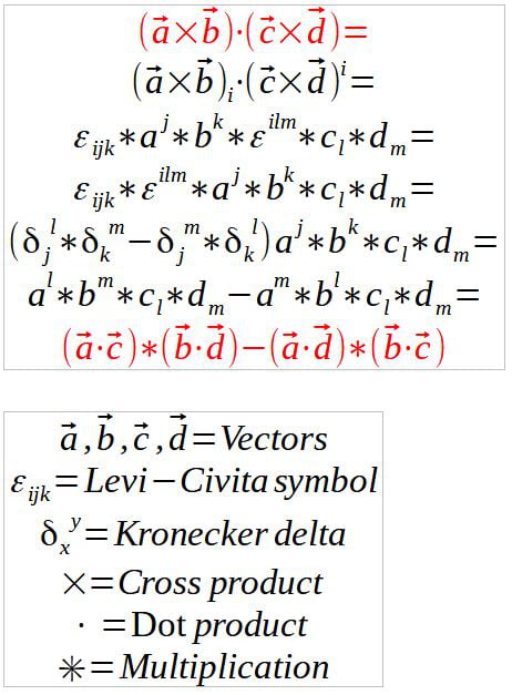 With Tensor Calculus You Can Easily Simplify Complicated Vector ...