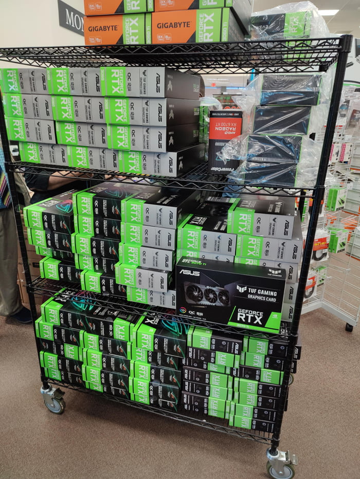 Come across these in micro center they were just about to restock 9GAG