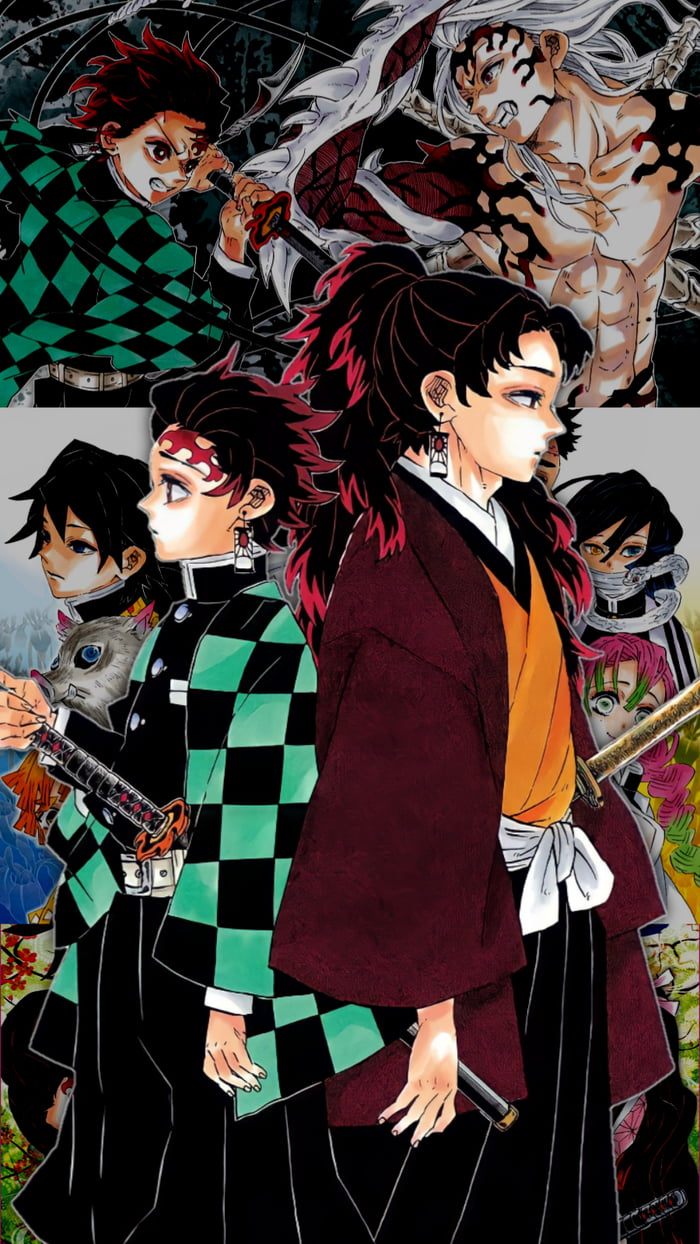 Tanjiro and Yoriichi (Demon Slayer) - 9GAG