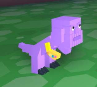 Ladies And Gentlemen I Present You The Roblox Thanos Dinosaur Limited Edition 9gag - thanos roblox ad