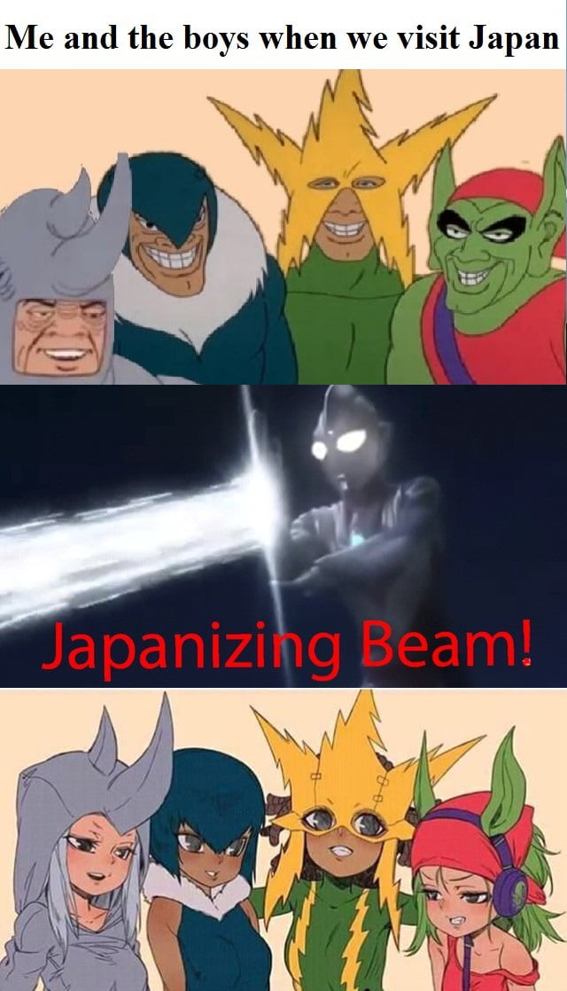 Me and the boys in Japan 9GAG