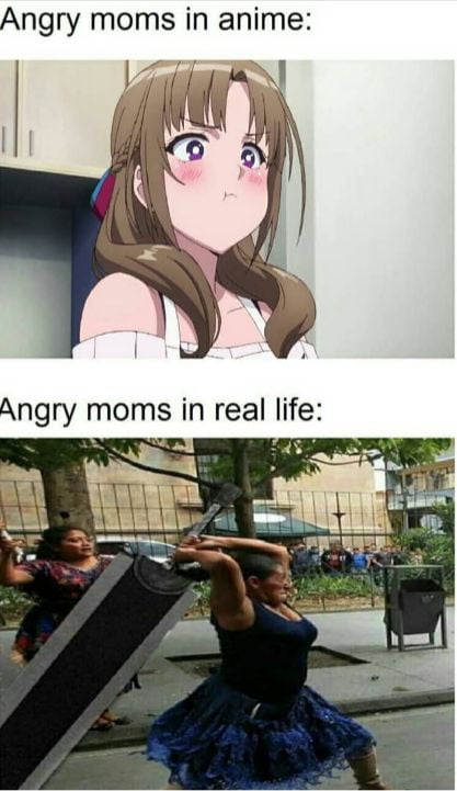 9gag Anime Vs Reality