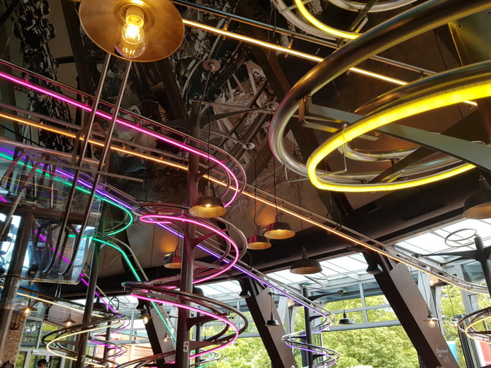 There's a restaurant in an amusement park, the "Europa Park" Germany ...