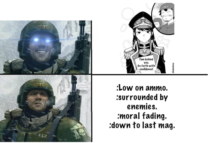 War hammer 40k/Komi San! - 9GAG