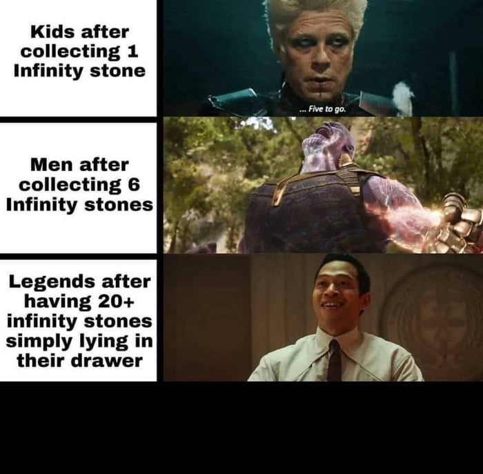 Infinity Stones??? Nah Paperweight 9GAG