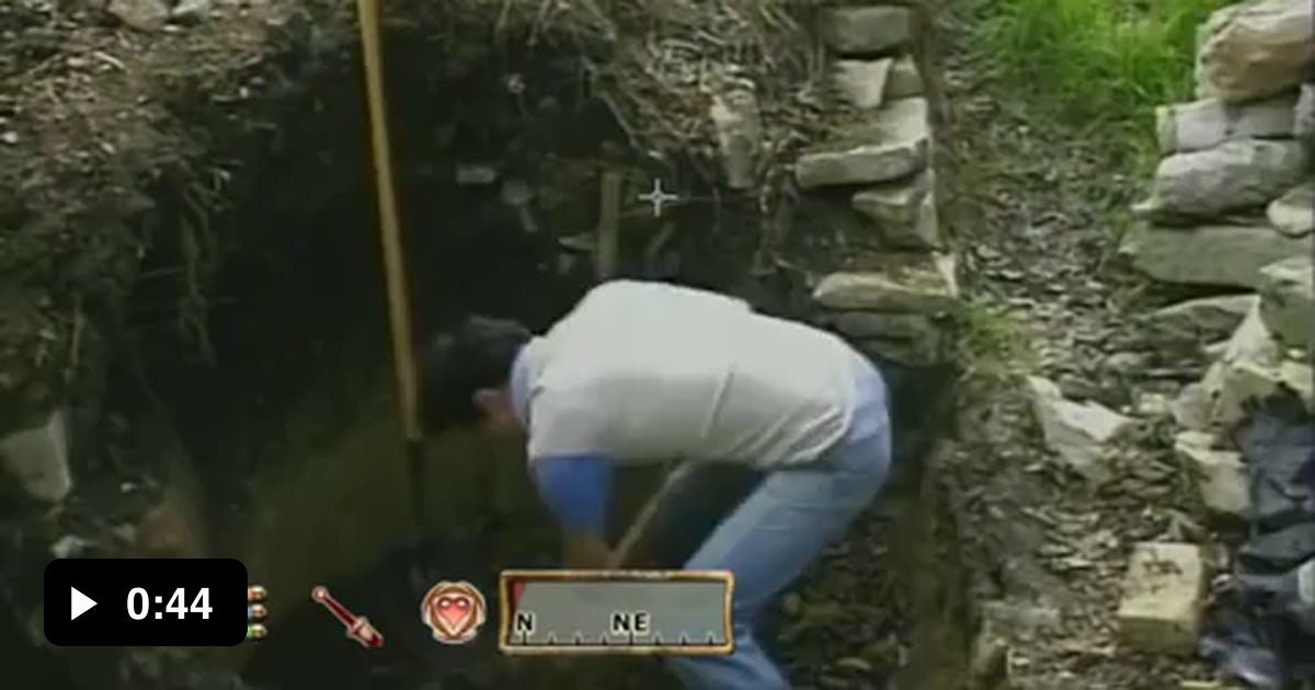 Greg digging a hole - 9GAG