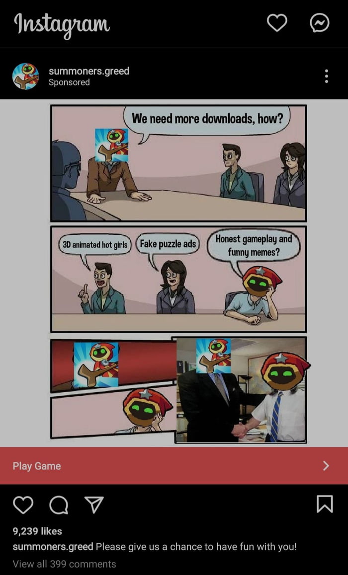 The next level game ad - 9GAG, image size:700x1158