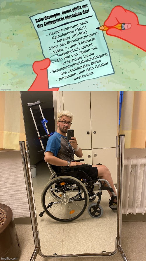 Punkt der Sicht: Du bist Matthias Rost. - 9GAG