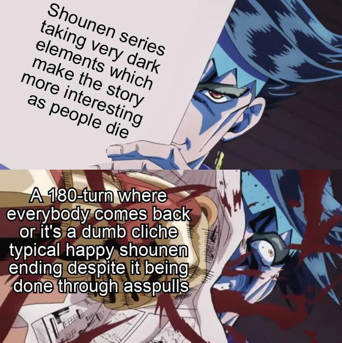 Why aren’t there authors with balls anymore? Why go halfcocked as a